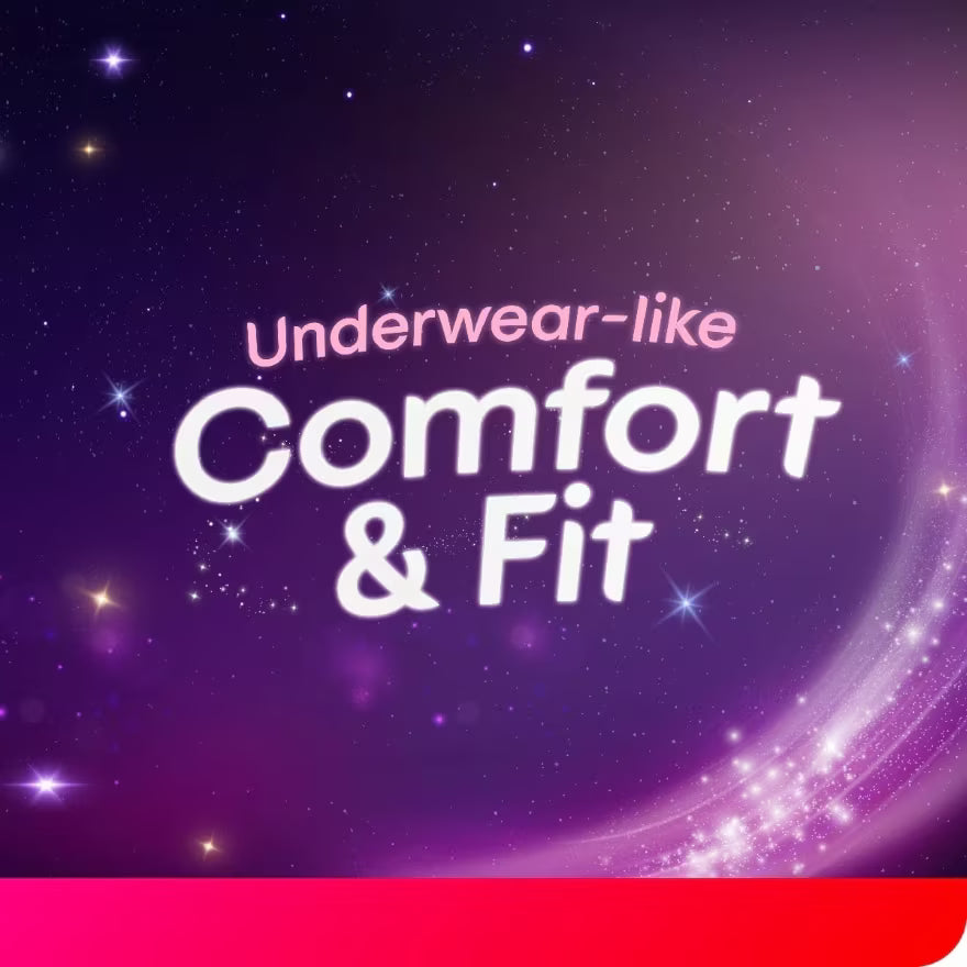 KOTEX Overnight Panties S-M (2s) - Period Panties with 360⁰ Anti-Leakage Protection