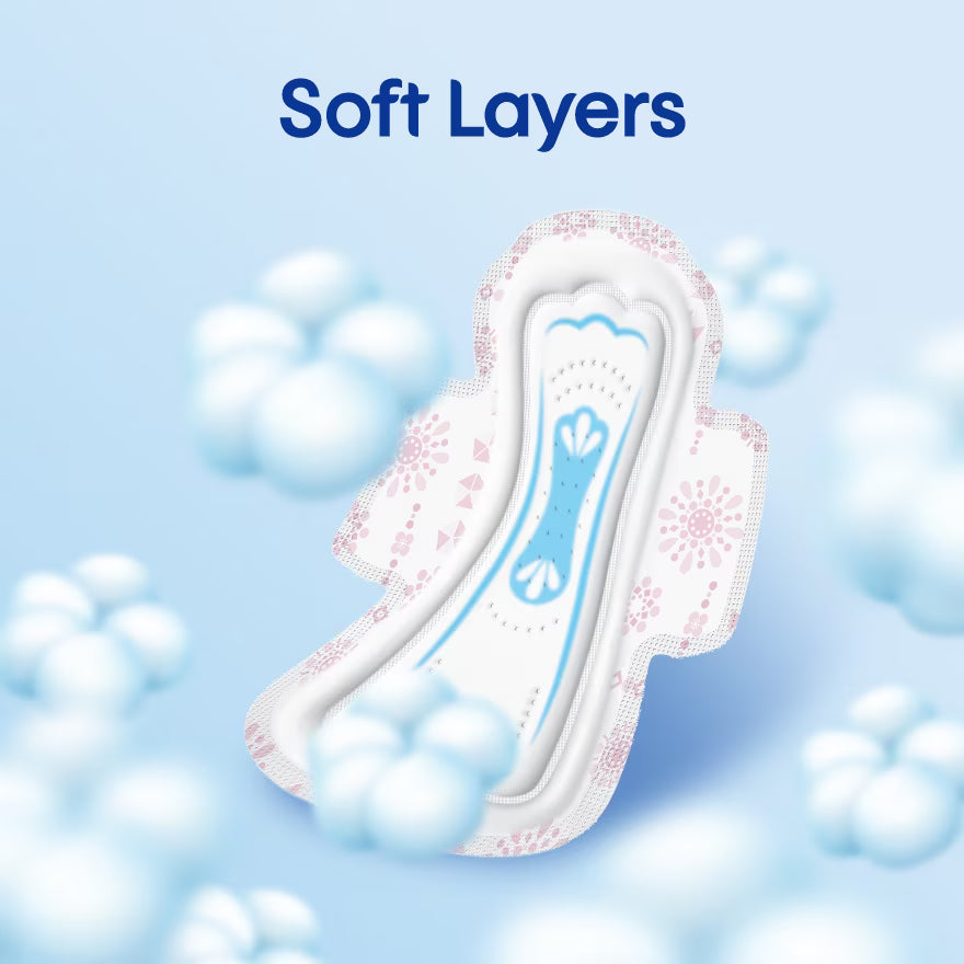 Kotex Soft & Smooth Overnight Wing Pad 28cm (14s x 3 Packs) - 100% Leak Free Comfort